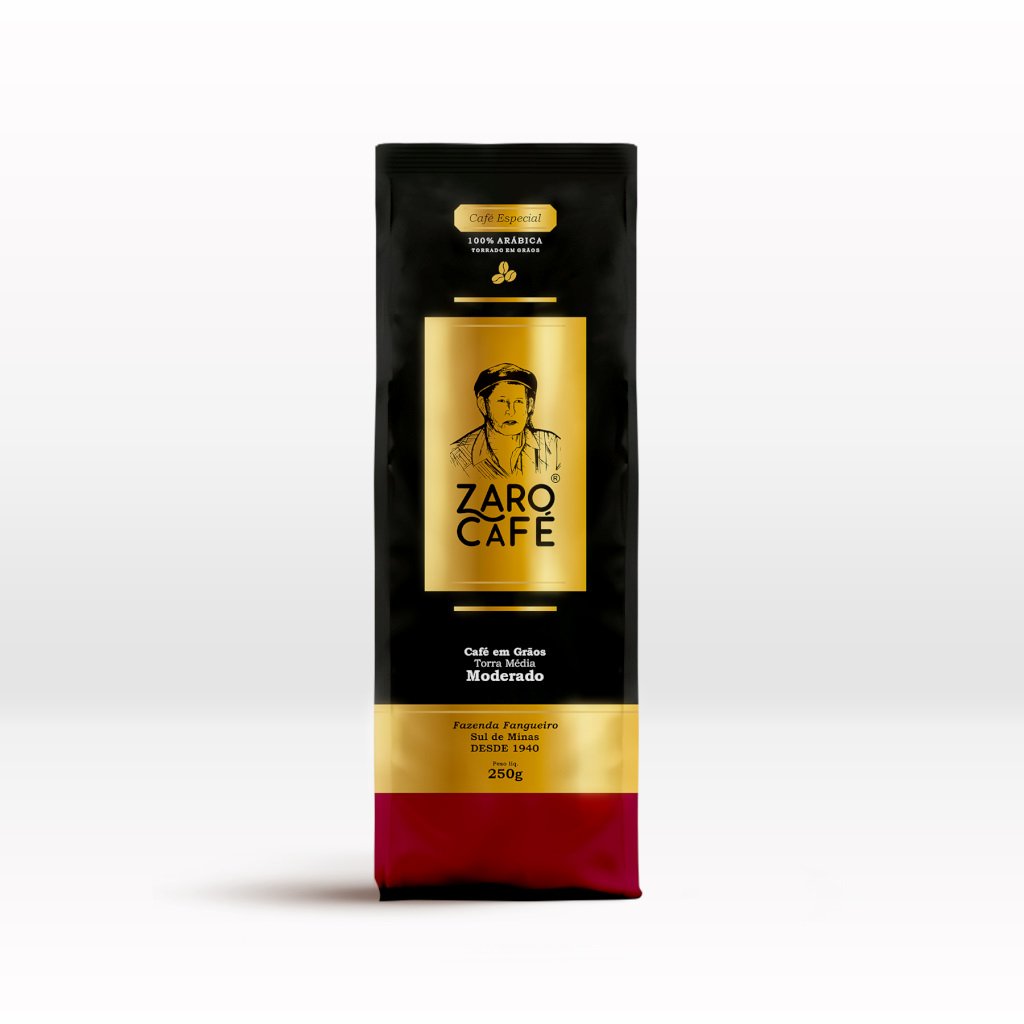 Zaro Café Especial Moderado em Grãos 250g