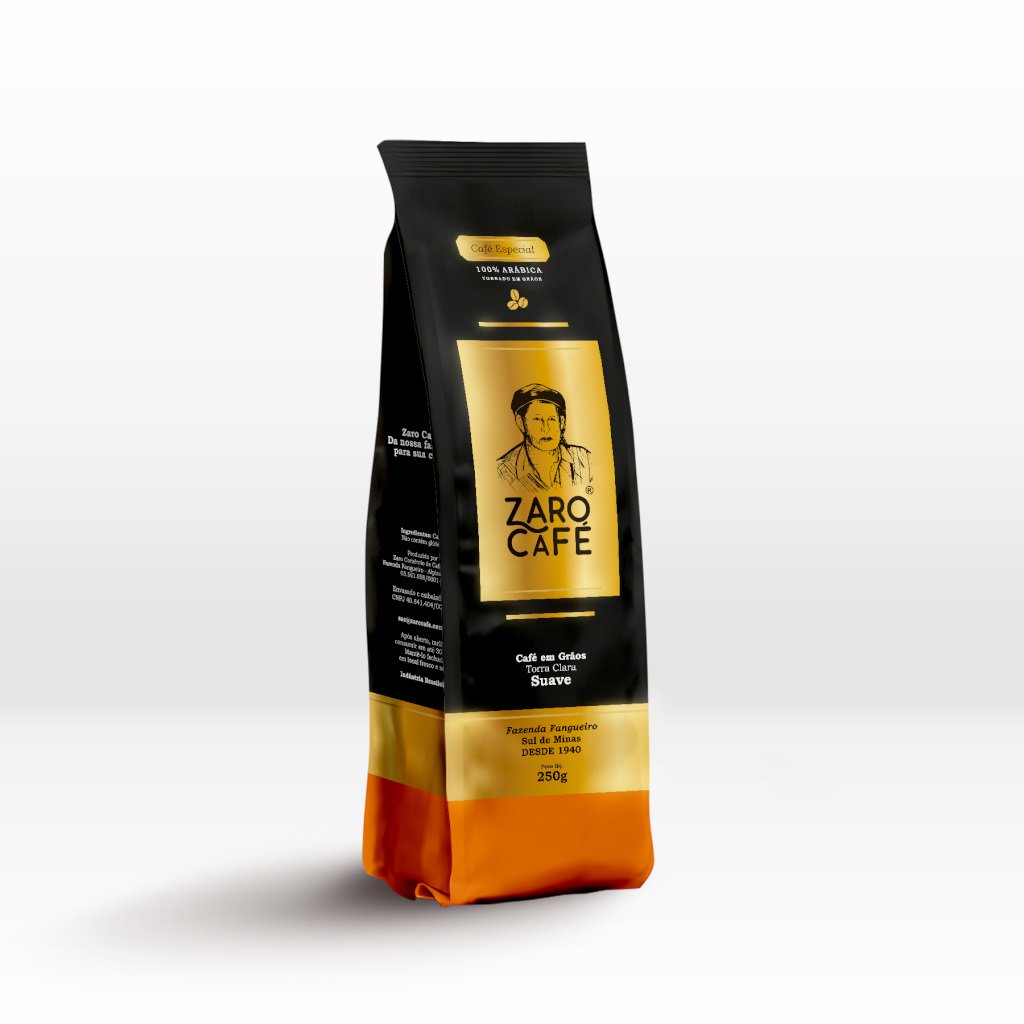 Zaro Café Especial Suave em Grãos 250g - Imagem 2